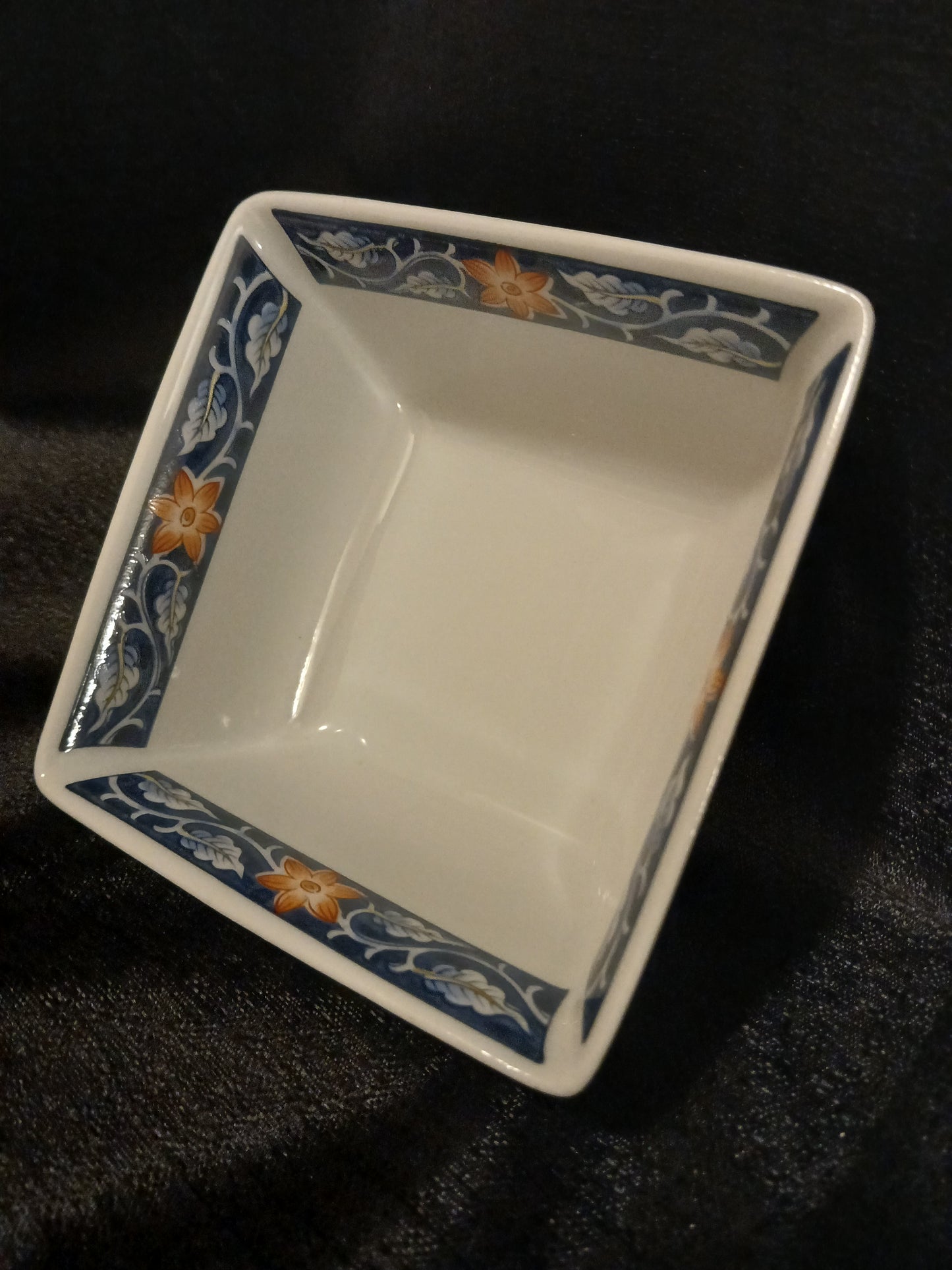 Japanese Porcelain Square Bowl