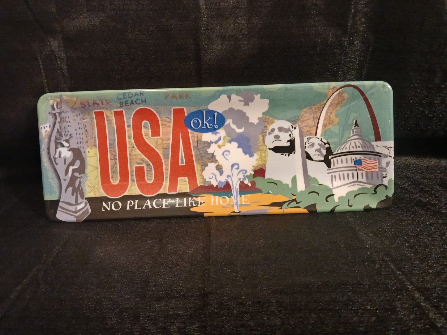 USA No Place Like Home Tray